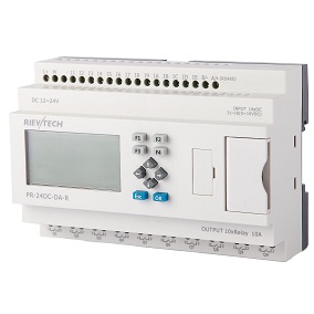 PLC PR-24DC-DA-R (8-14ed/6ea/10sr/LCD/EXP/485) 12-24VCC